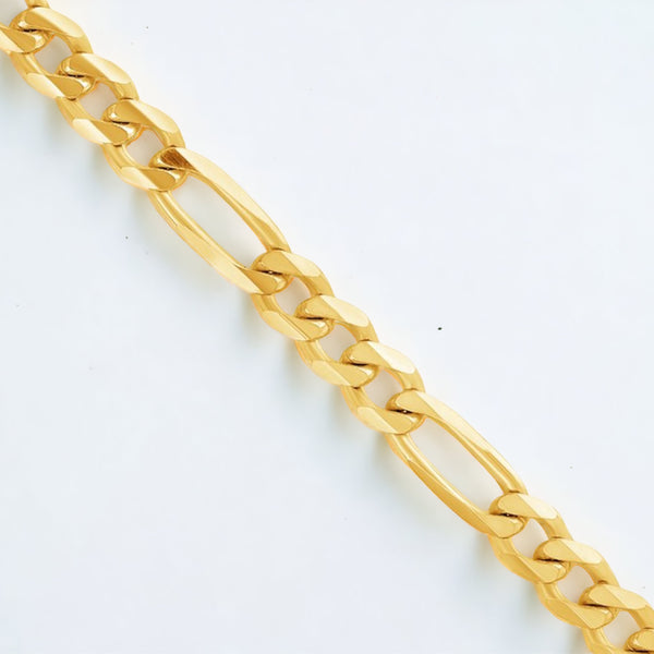 2.2mm 9ct Solid Gold Figaro Link Chain | 16" - 24"