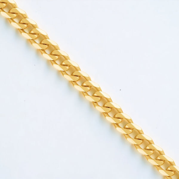 3.8mm 9ct Solid Gold Curb Link Chain | 16" - 24"