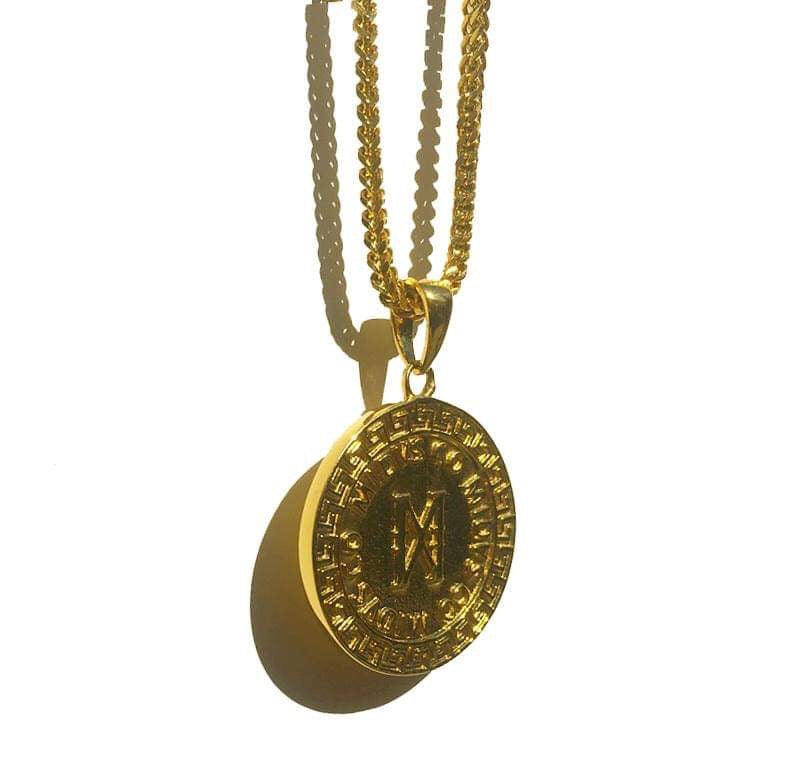 The 'Meander' Necklace - Gold