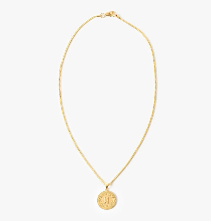 The 'Meander' Necklace - Gold