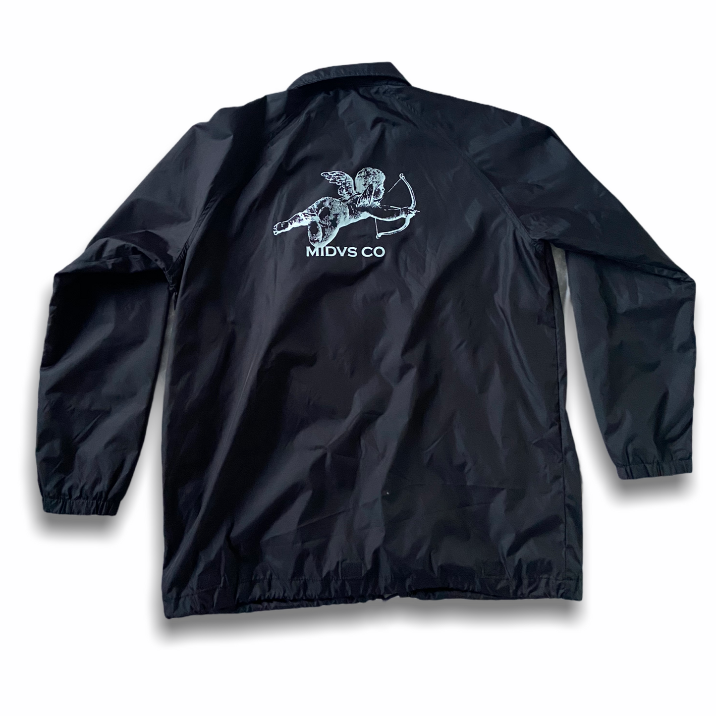 The Angels Coach Jacket- Black / White