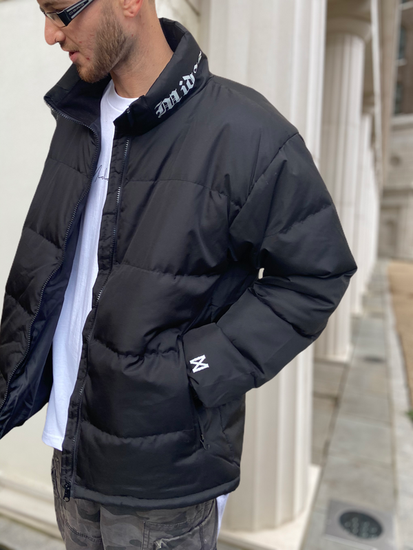 Midas Co OE Puffa Jacket- Black / White