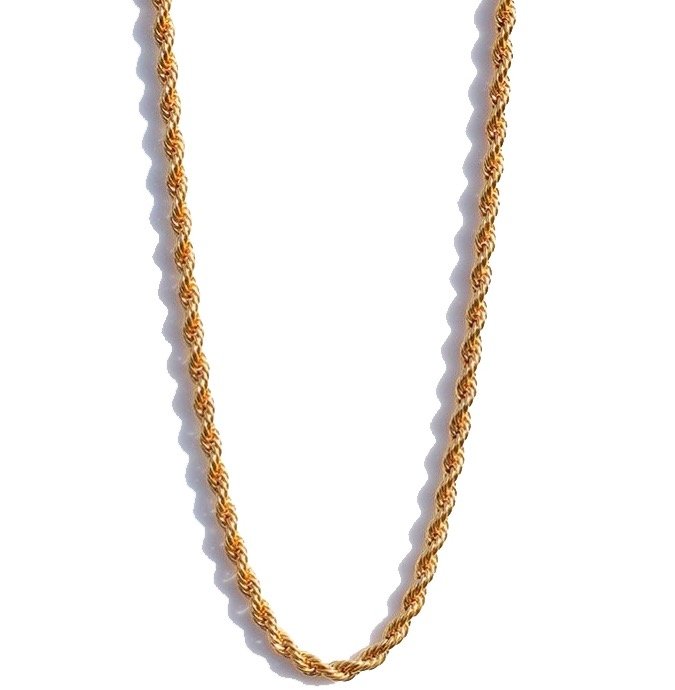 Rope Chain - Gold | 4mm